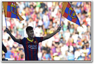Neymar Barcelona poster here